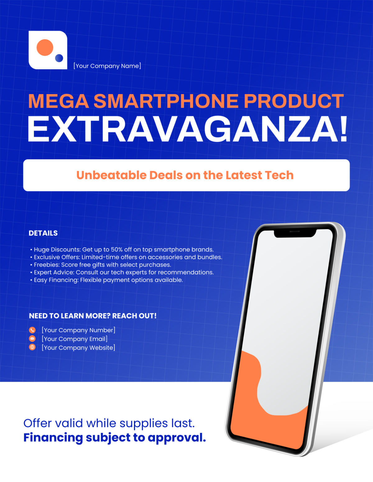 Smartphone Product Sell Flyer