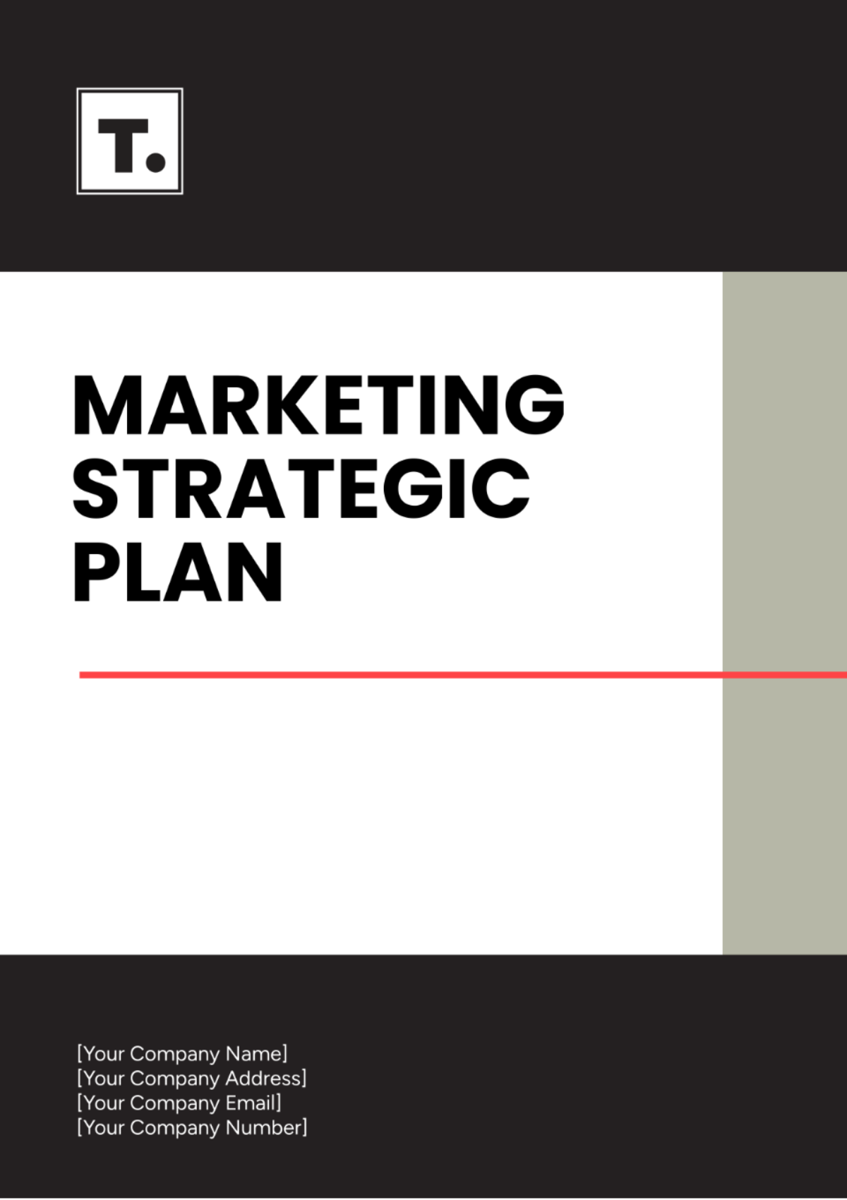 Marketing Strategic Plan Template Edit Online Download Example