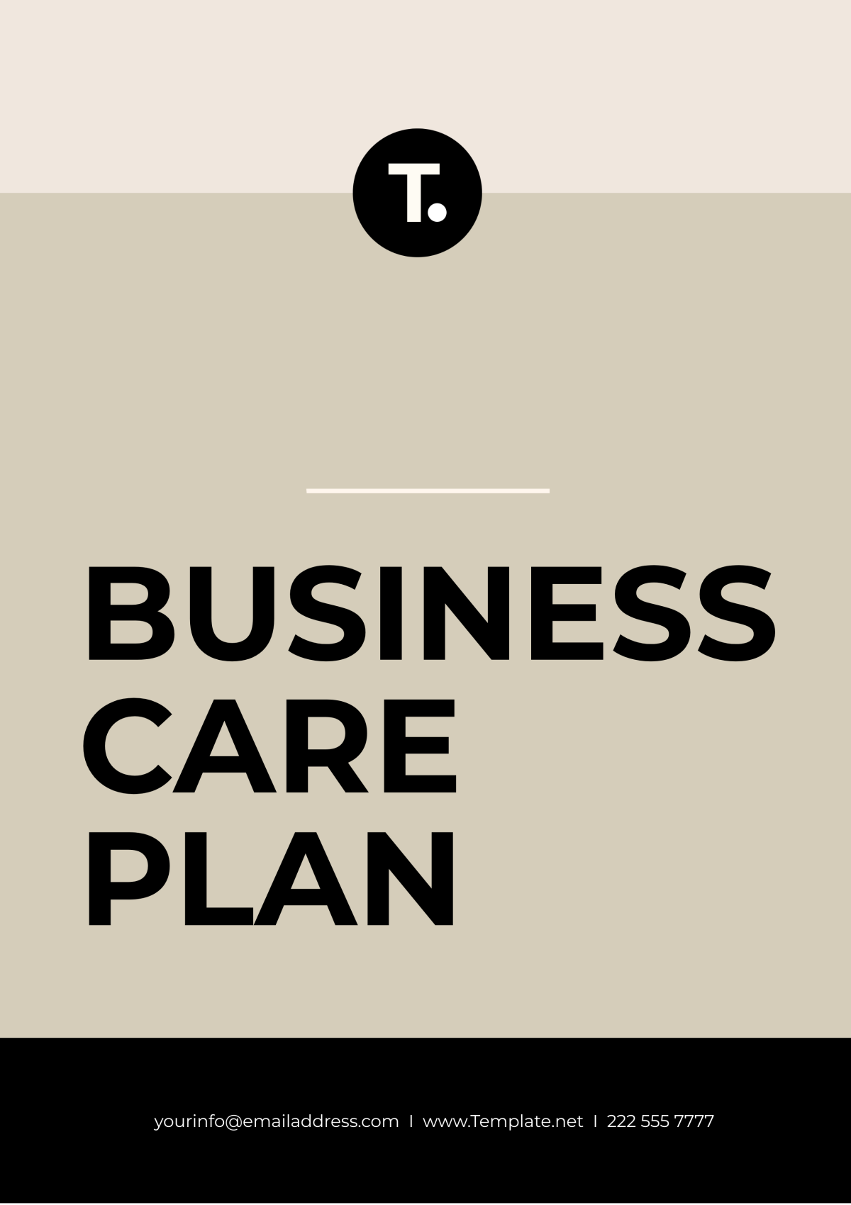 Business Care Plan Template - Edit Online & Download