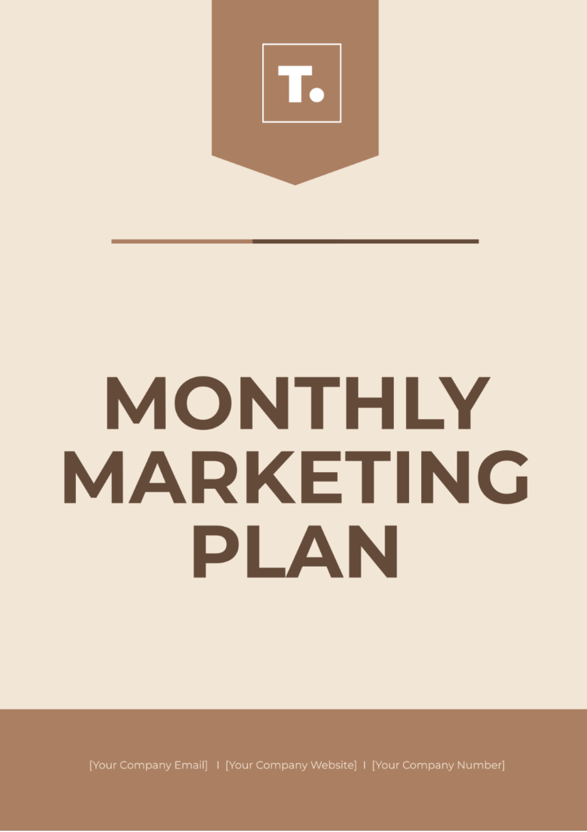 Monthly Marketing Plan Template - Edit Online & Download