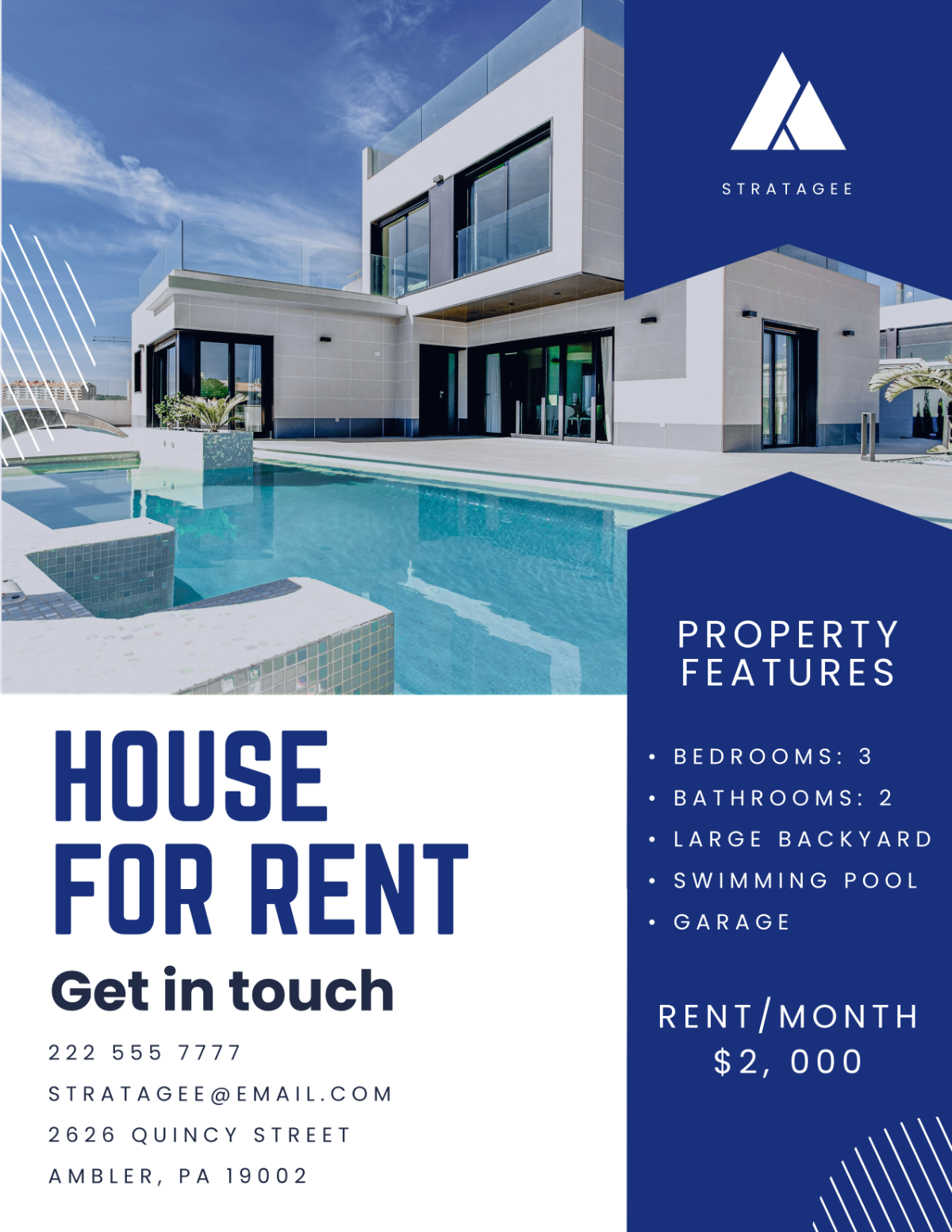 Free Rental Property Flyer Template to Edit Online