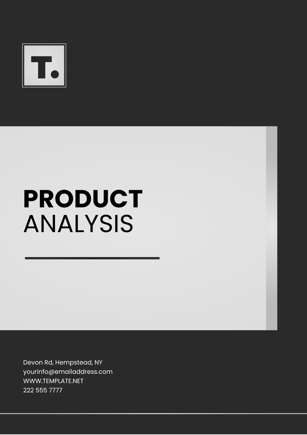 Product Analysis Template - Edit Online & Download