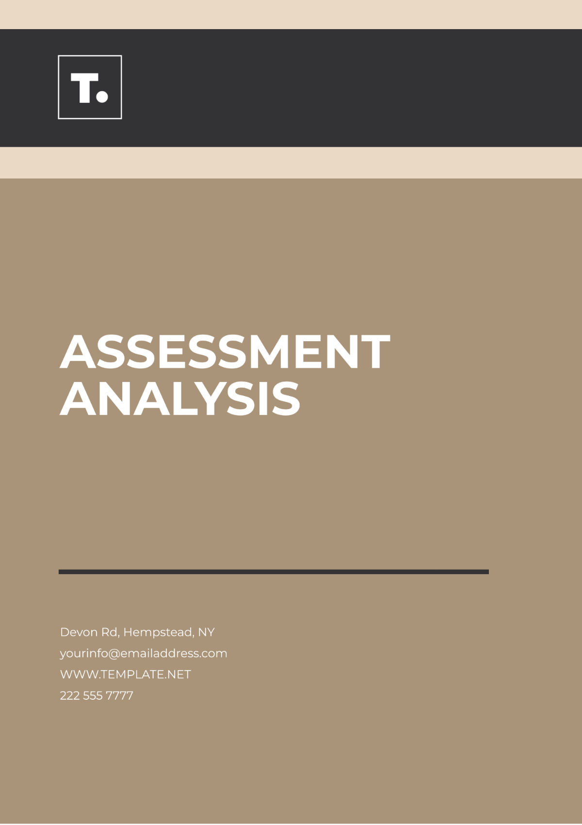 Assessment Analysis Template - Edit Online & Download