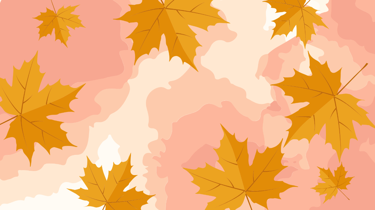 Watercolor Autumn Fall Background