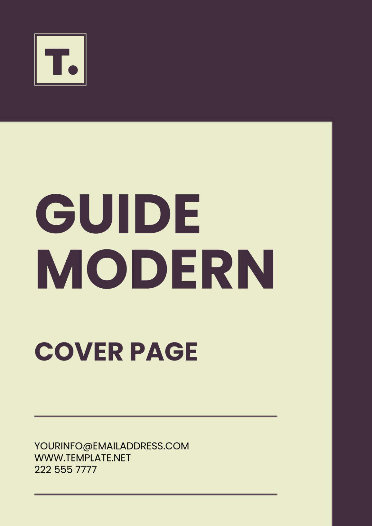 Page 2 Cover Page AI Templates - Edit Online & Download