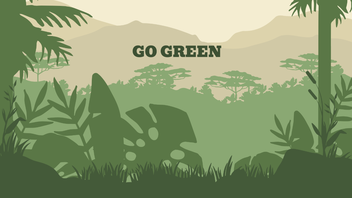 Green Environment Background Template