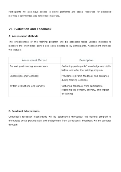 Free Restaurant Training Proposal Template to Edit Online