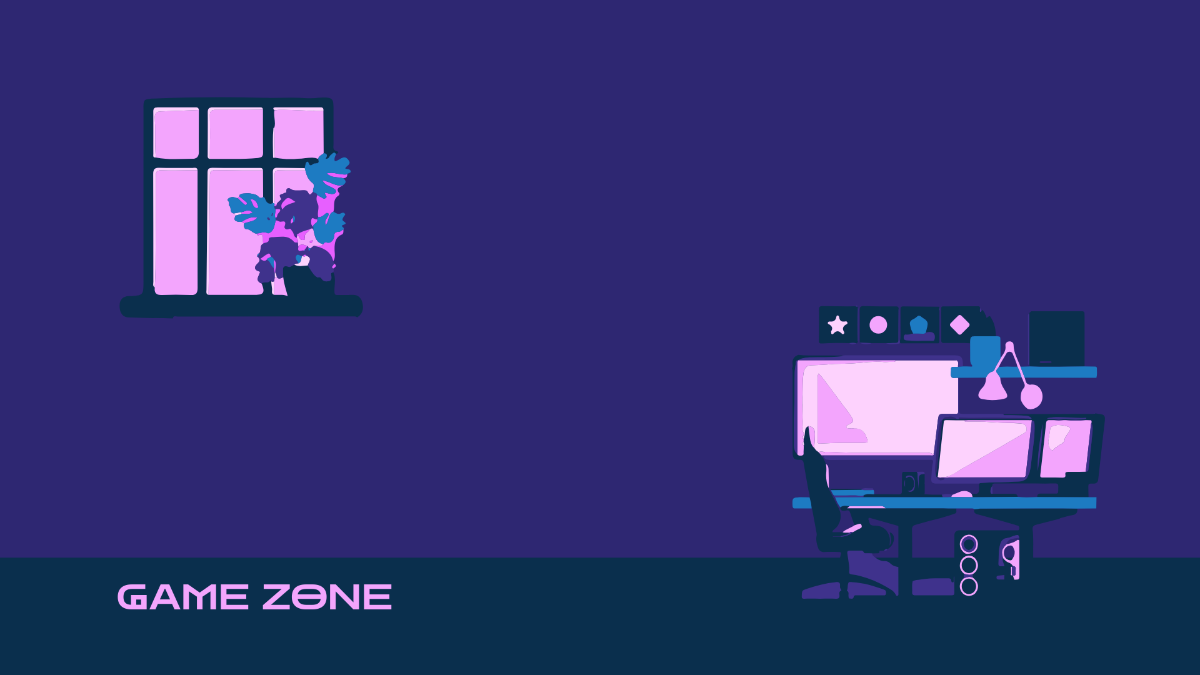 Free Computer Gaming Background Template