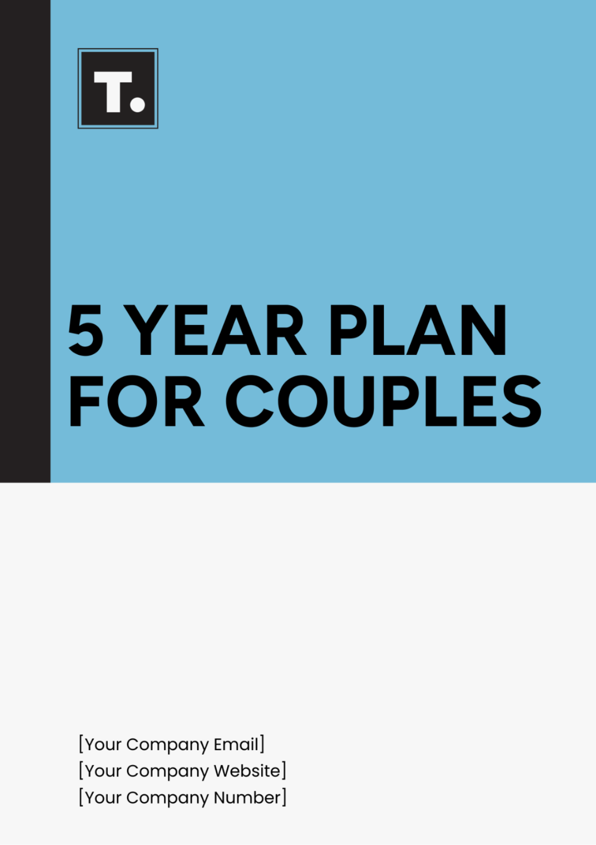 5 Year Plan For Couples Template - Edit Online & Download