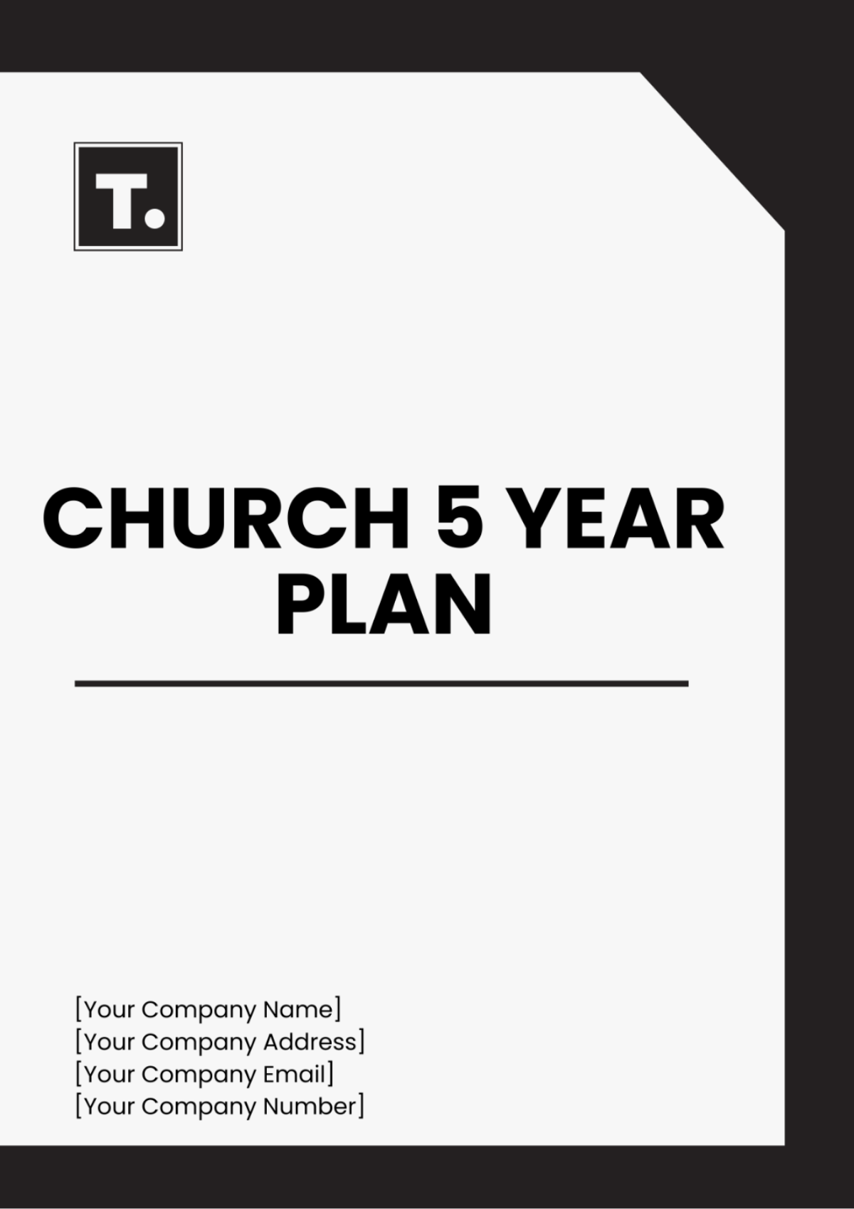 Church 5 Year Plan Template - Edit Online & Download