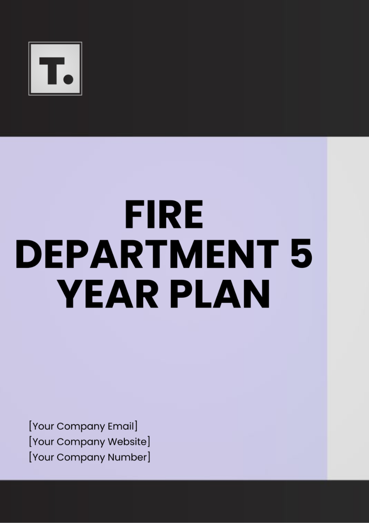 Fire Department 5 Year Plan Template - Edit Online & Download