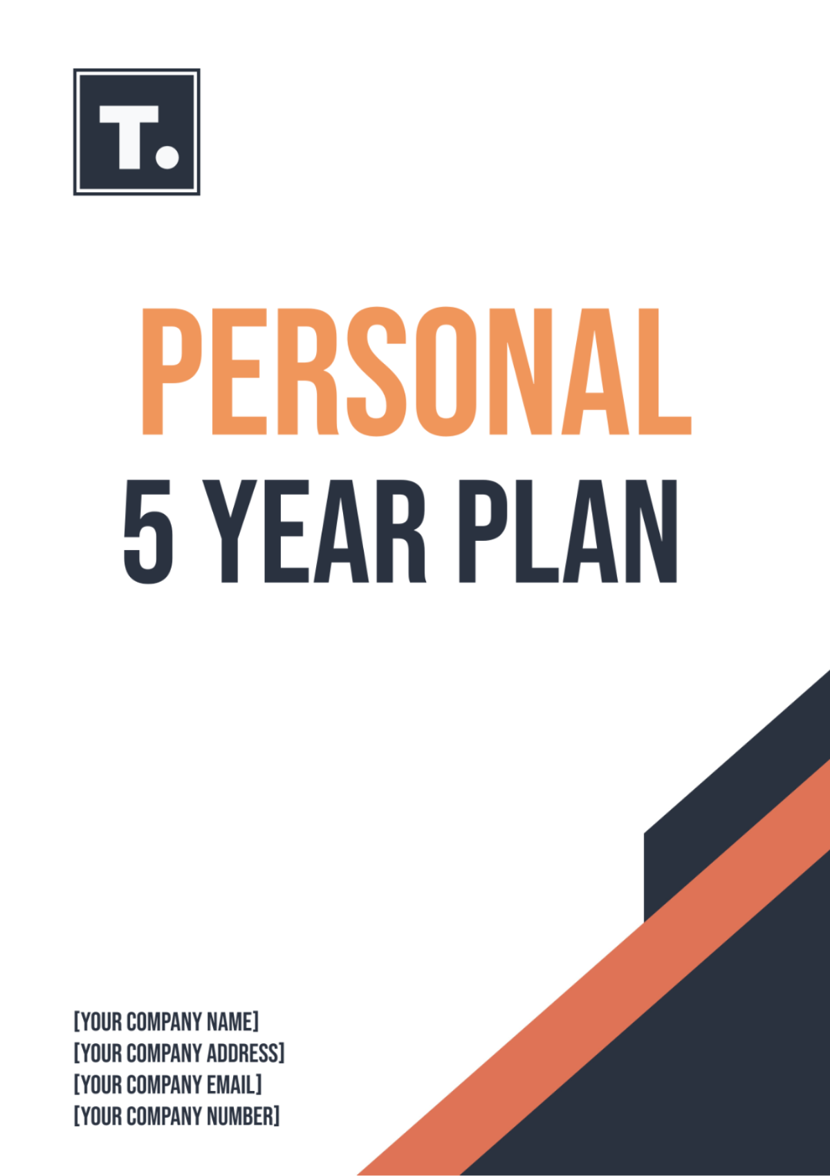 Personal 5 Year Plan Template - Edit Online & Download