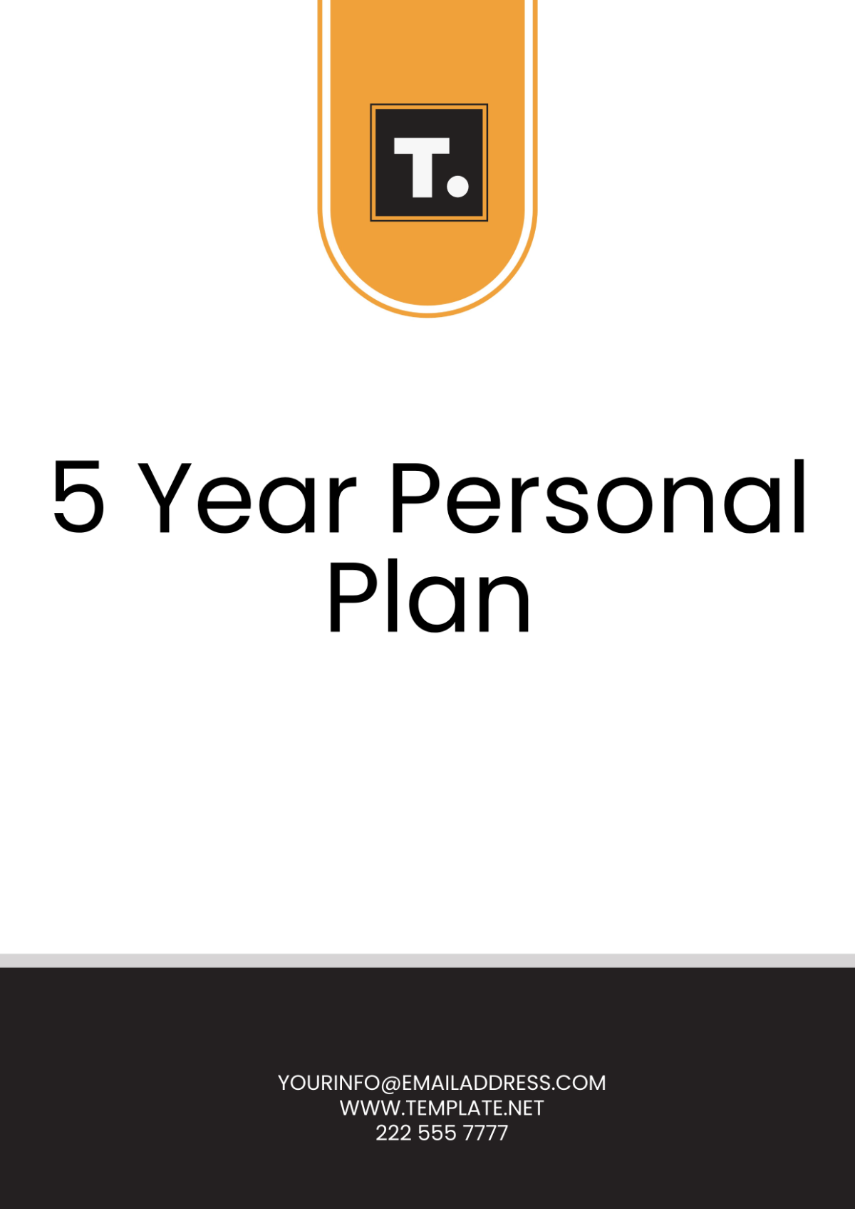 Free 5 Year Plan Templates Edit Online And Download