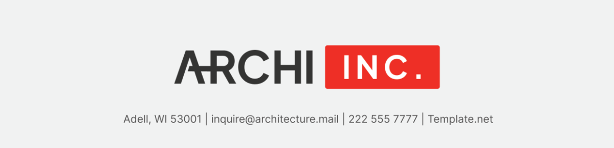 Free Architecture Header Template
