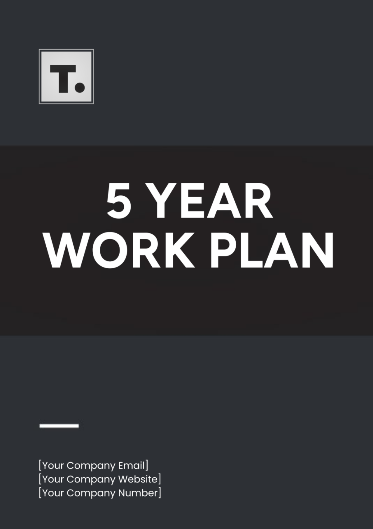 5 Year Work Plan Template - Edit Online & Download