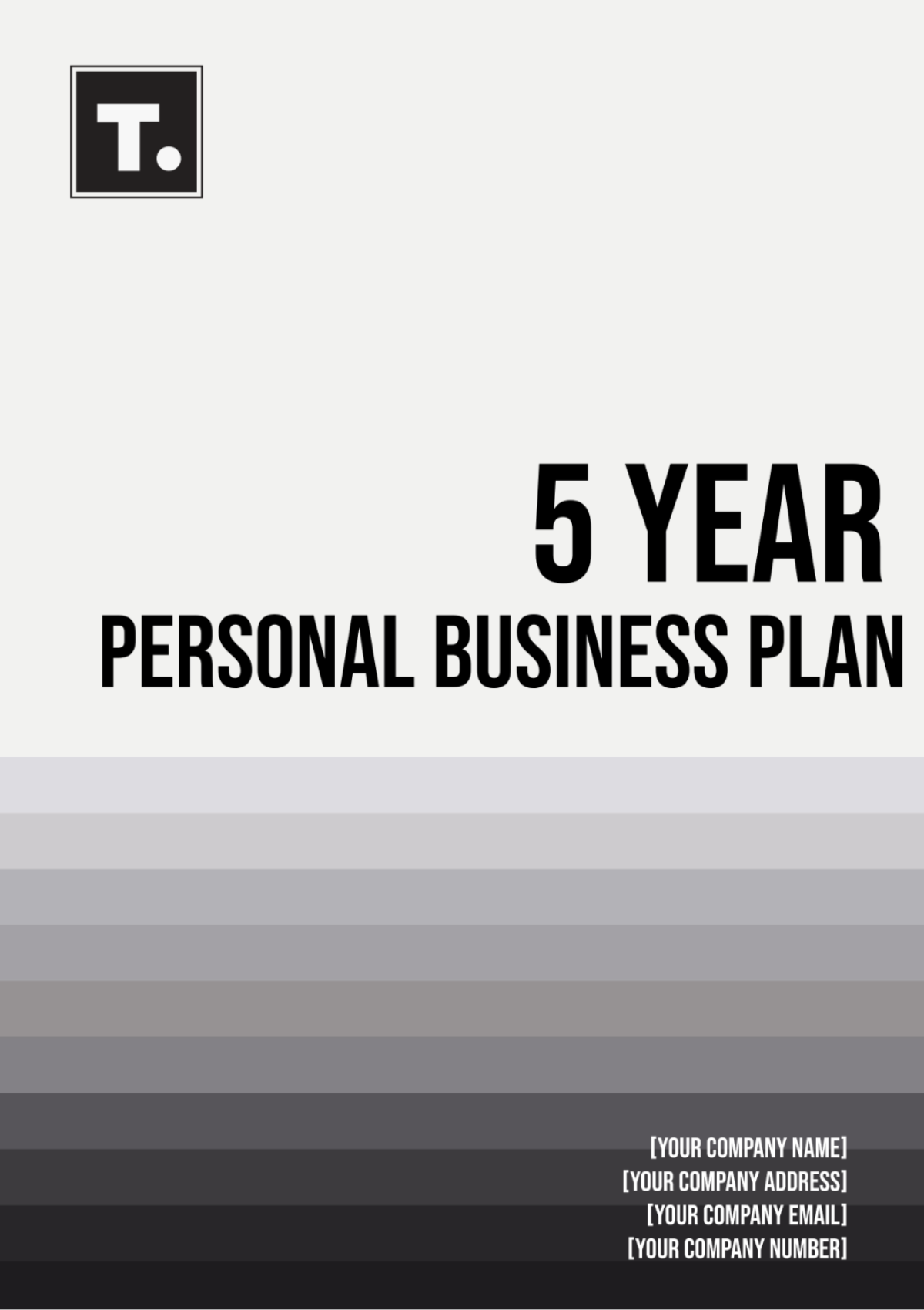 5 Year Personal Business Plan Template - Edit Online & Download