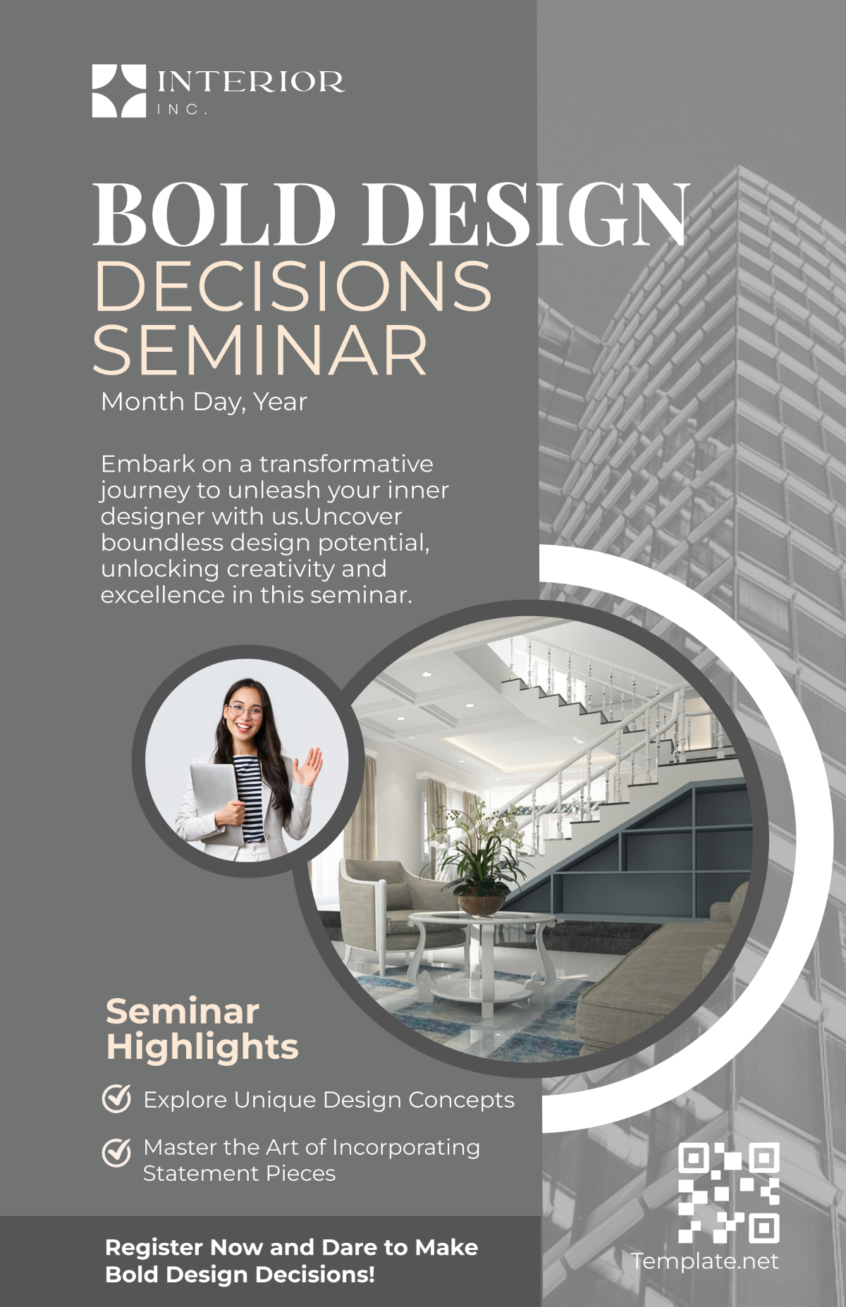 Interior Design Seminar Poster