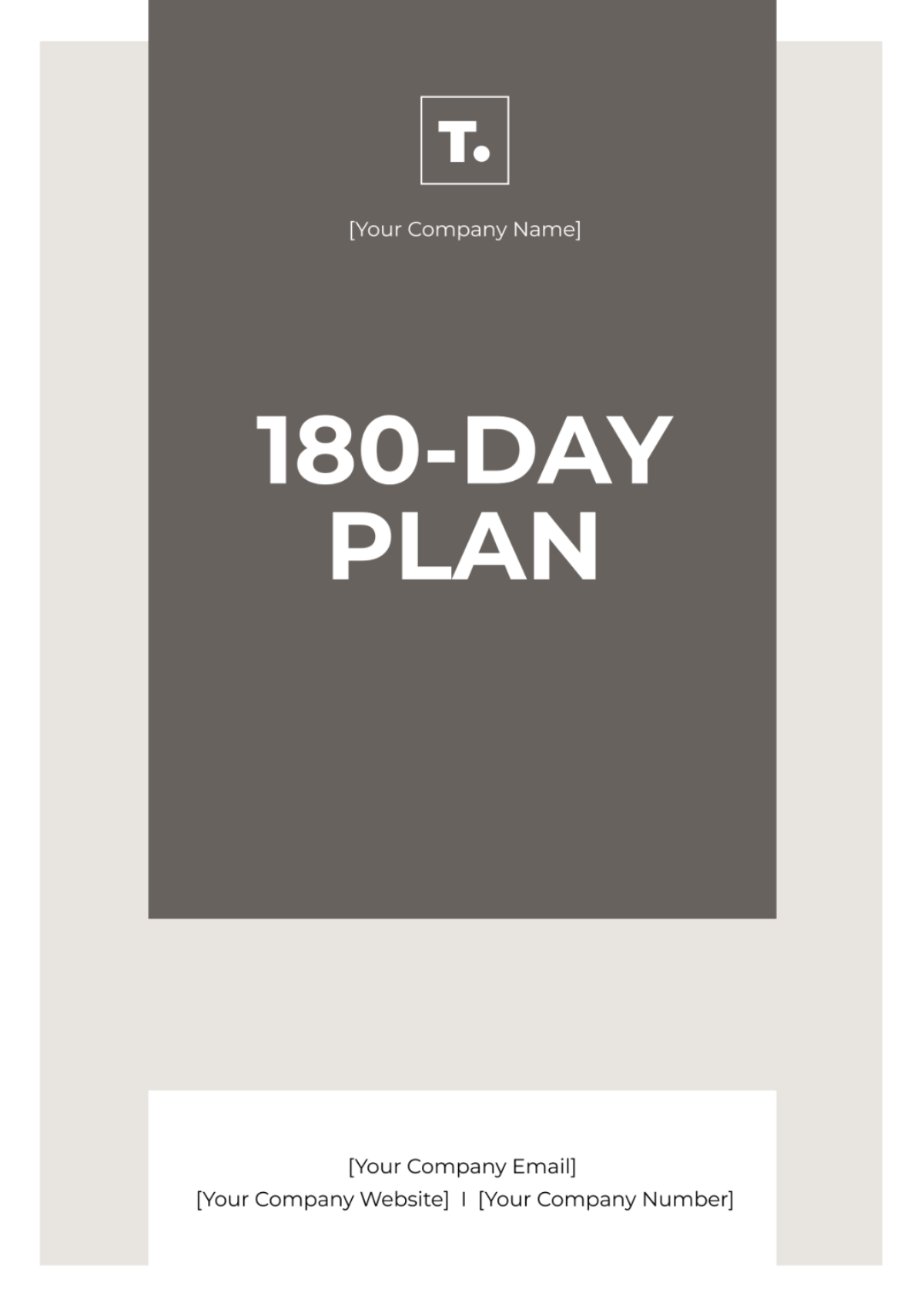 Free 180 Day Plan Template to Edit Online