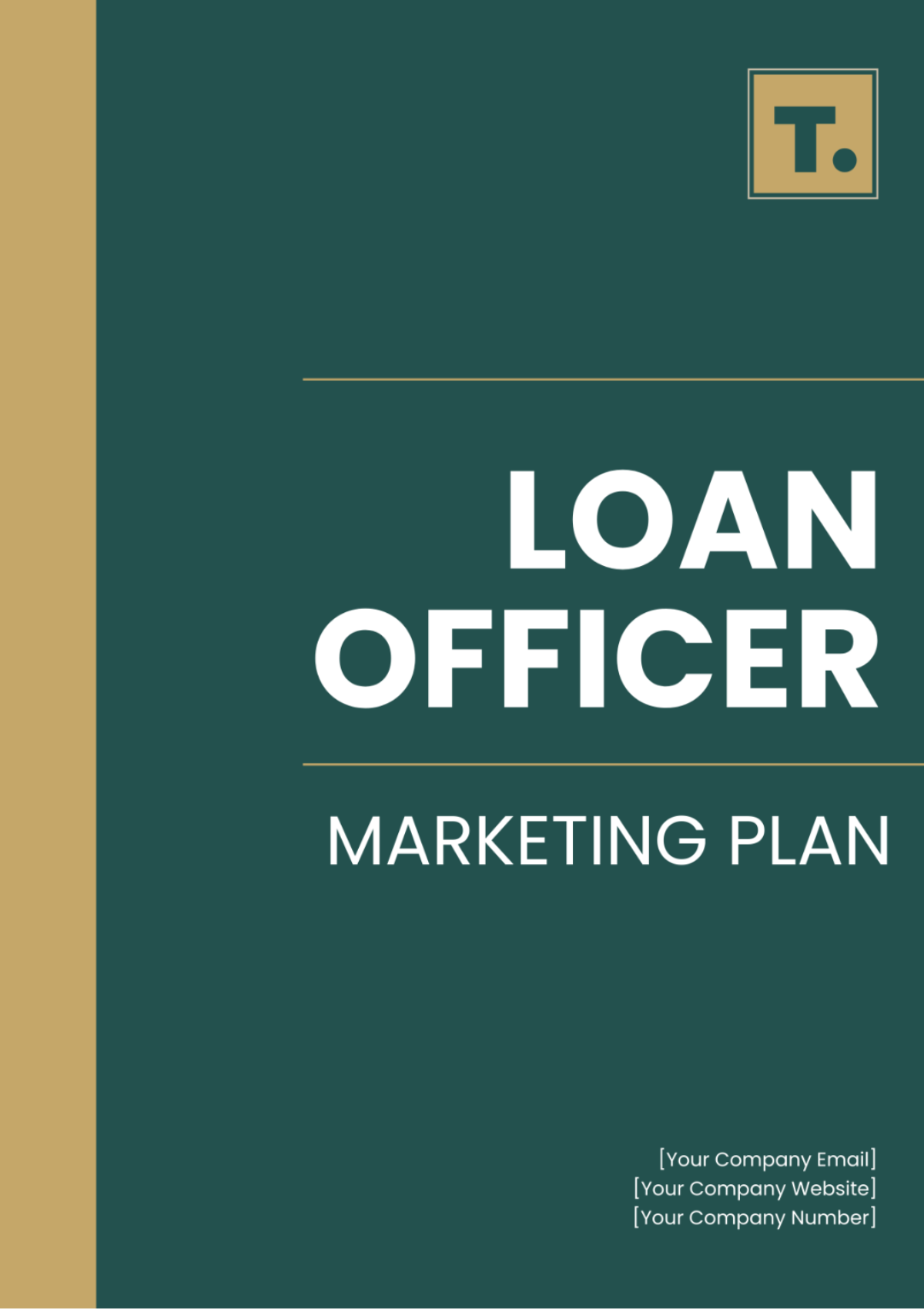 Loan Officer Marketing Plan Template - Edit Online & Download