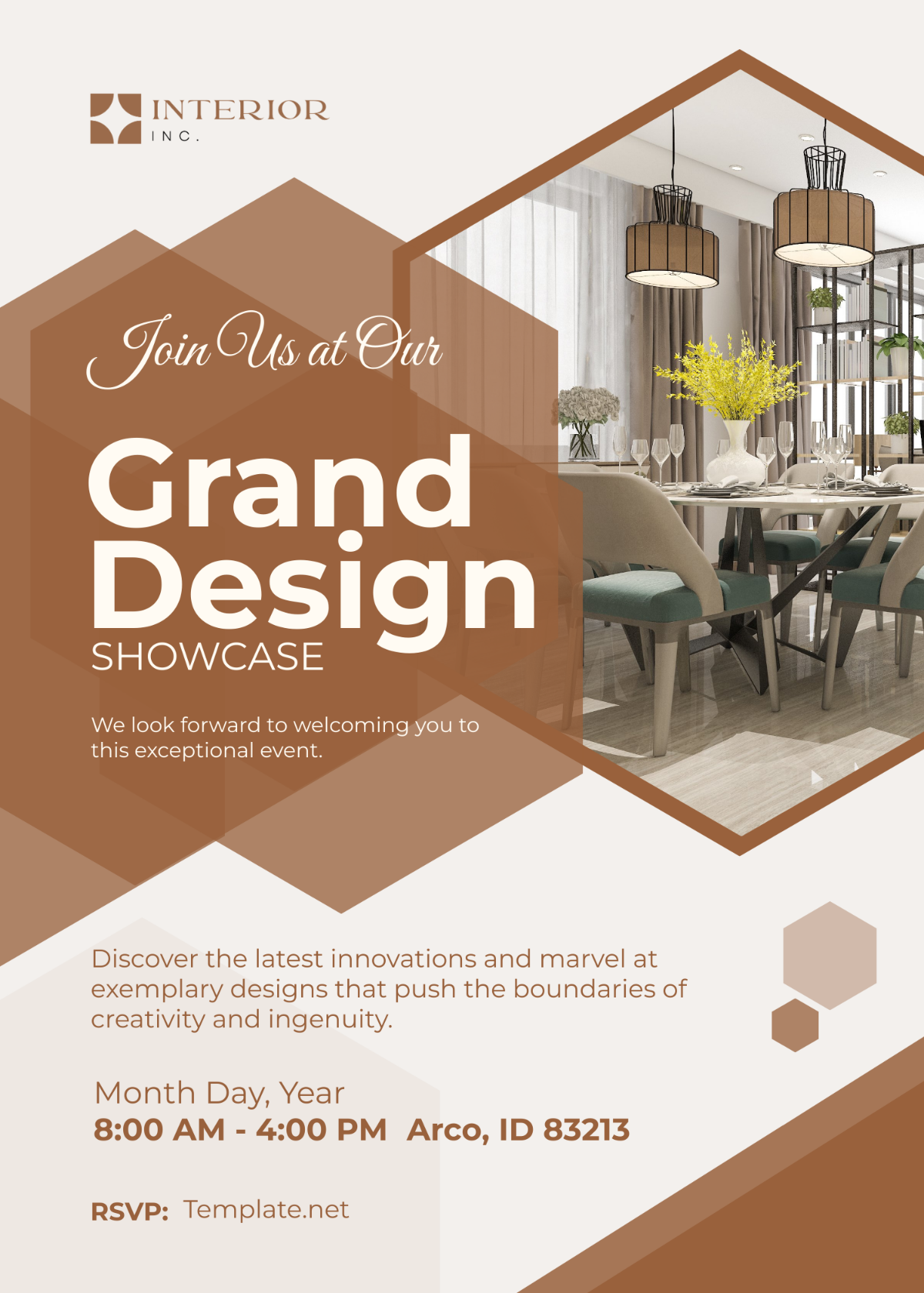 Interior Design Business Invitation