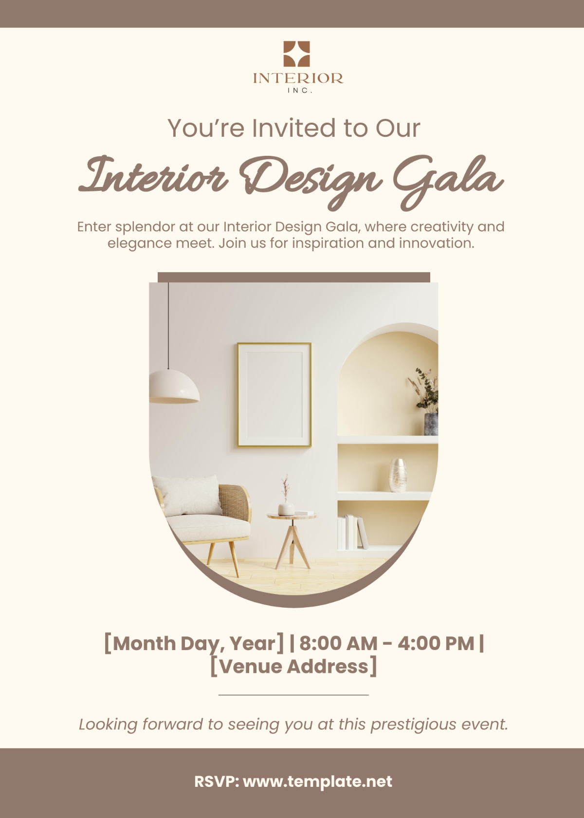 Interior Design Party Invitation