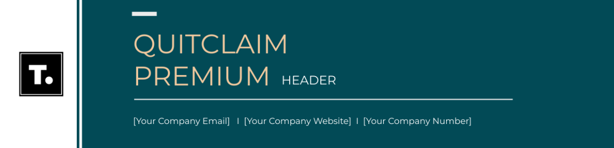 Quitclaim  Premium Header