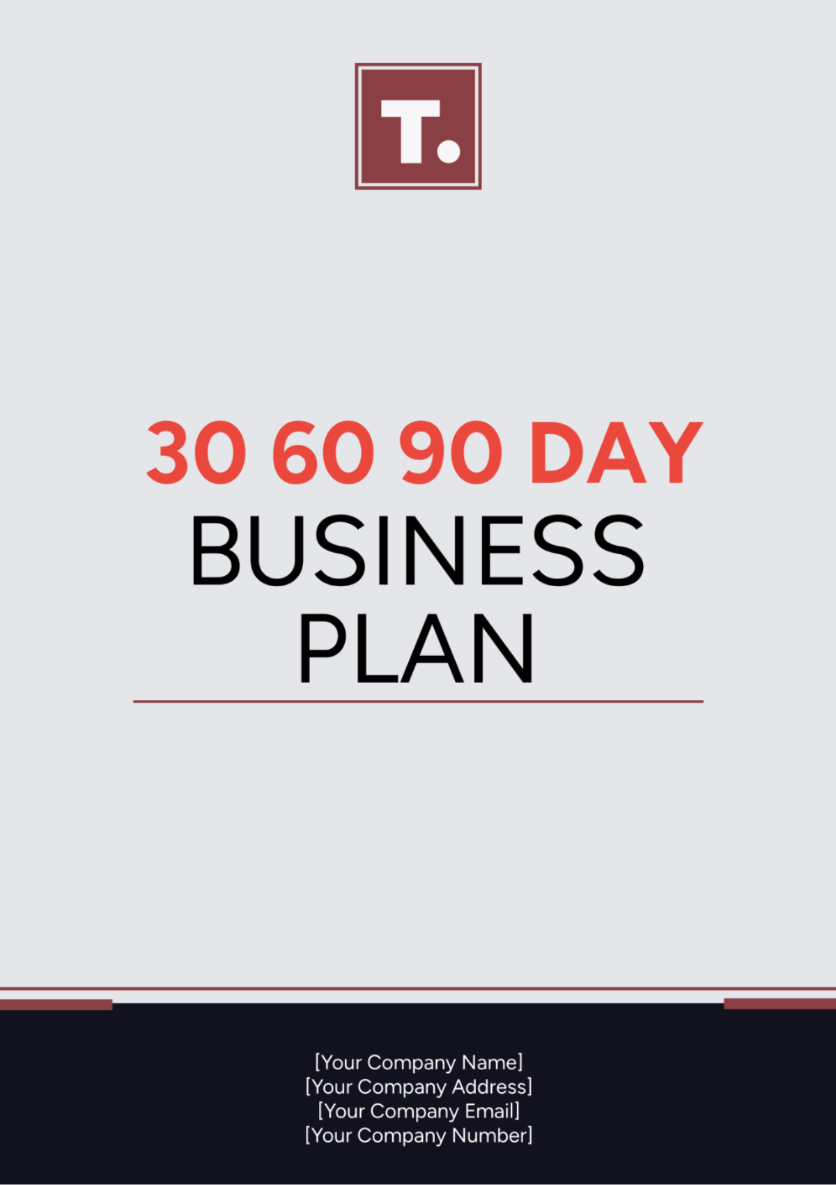 30 60 90 Day Business Plan Template - Edit Online & Download