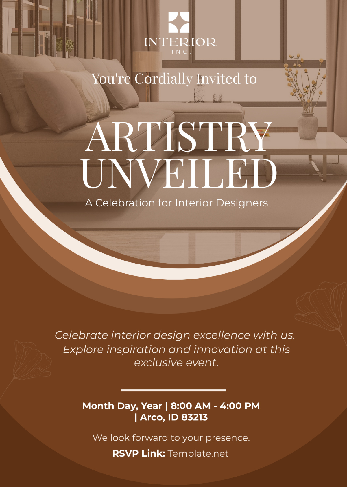 Interior Design Appreciation Invitation