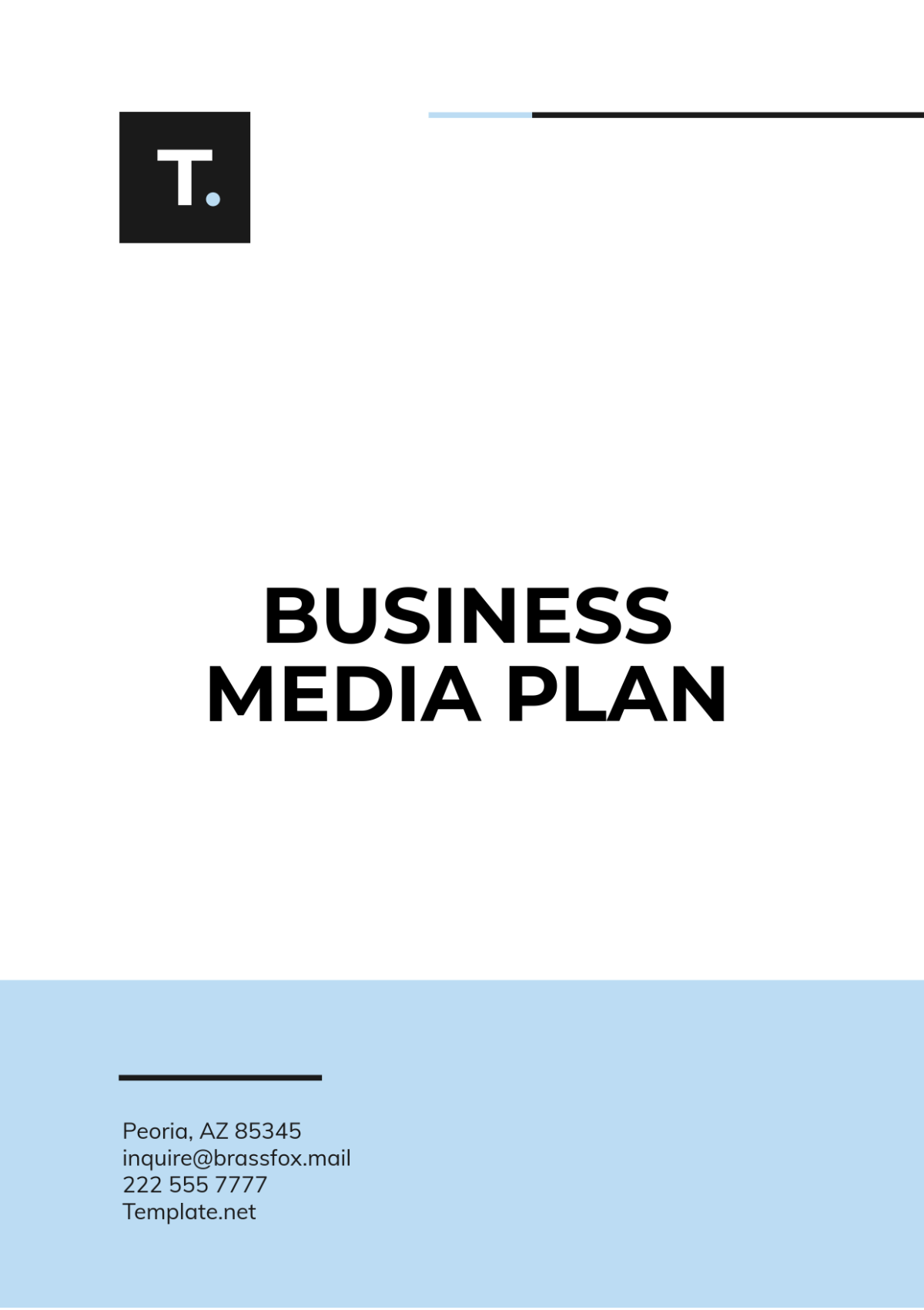 Business Media Plan Template - Edit Online & Download