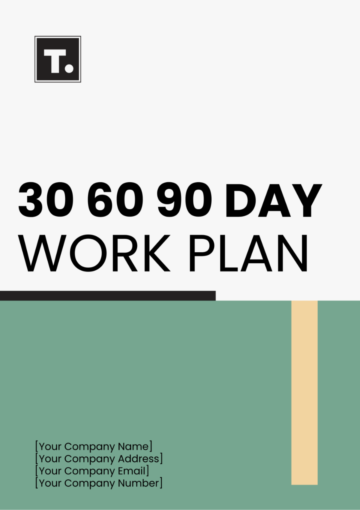 30 60 90 Day Work Plan Template - Edit Online & Download