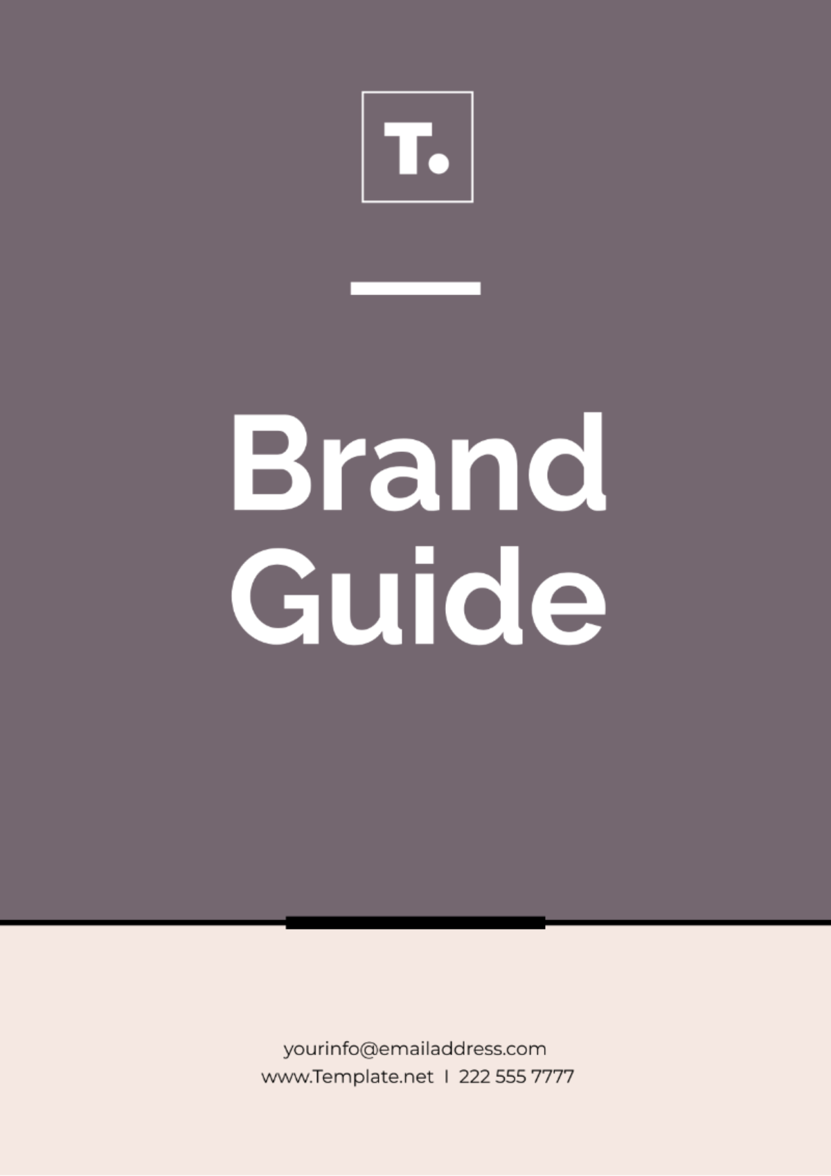 Free Brand Guide Template