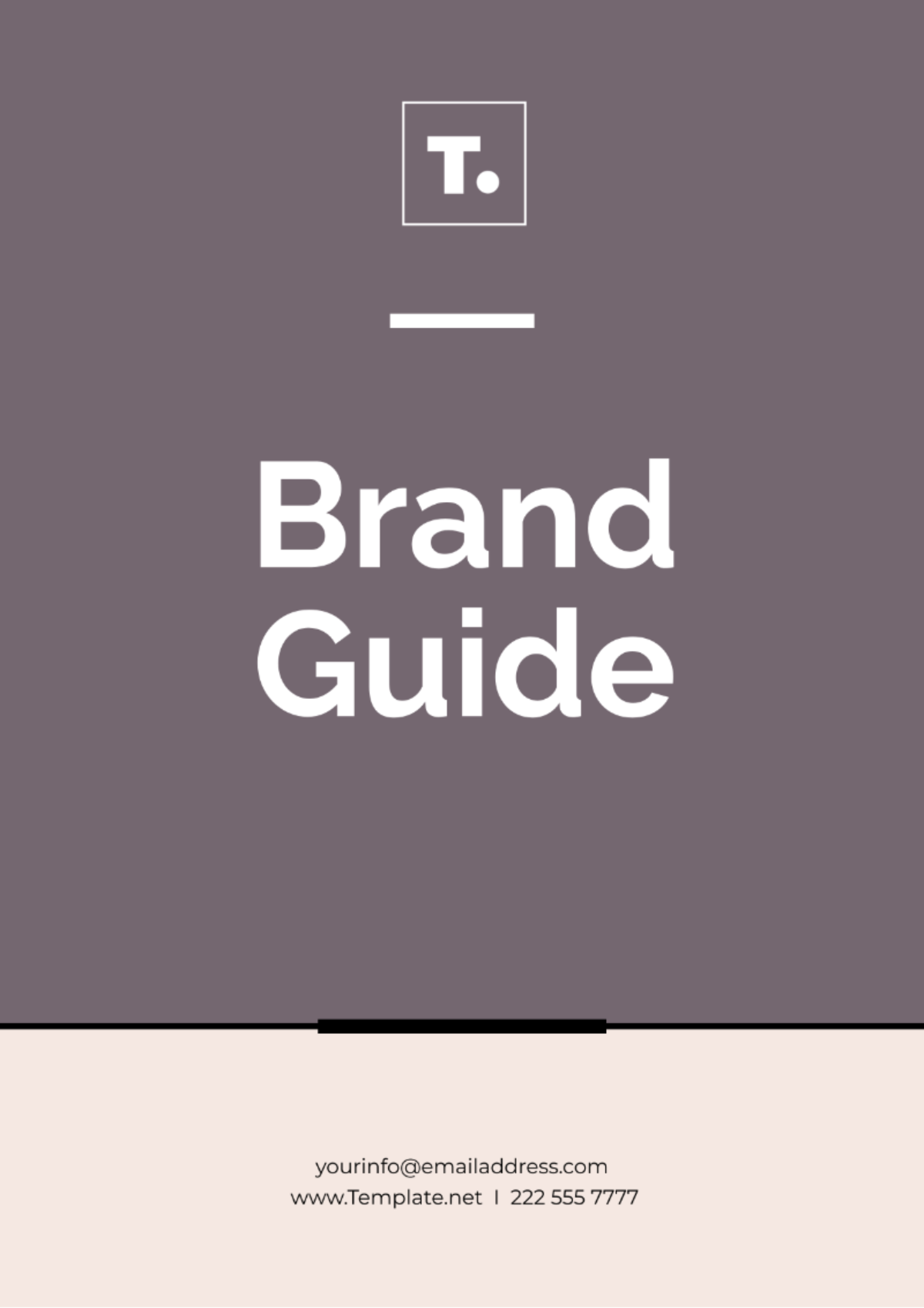 Brand Guide Template - Edit Online & Download