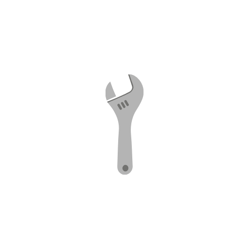 Wrench Glyph Icon