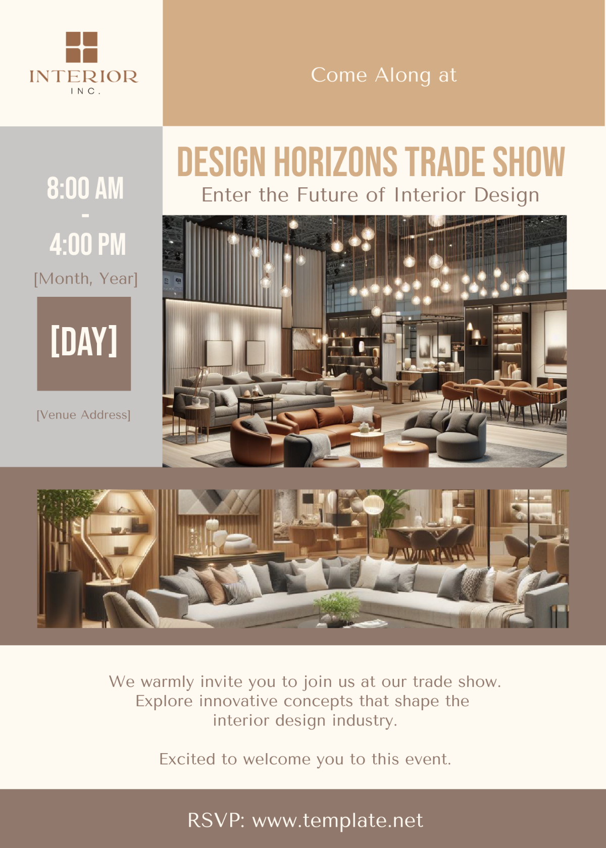 Interior Design Trade Show Invitation