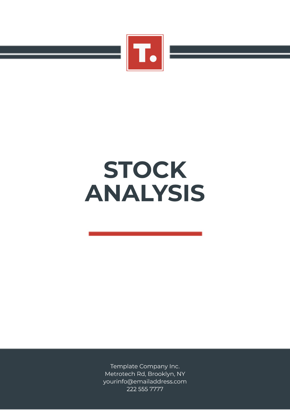 Free Stock Analysis Template