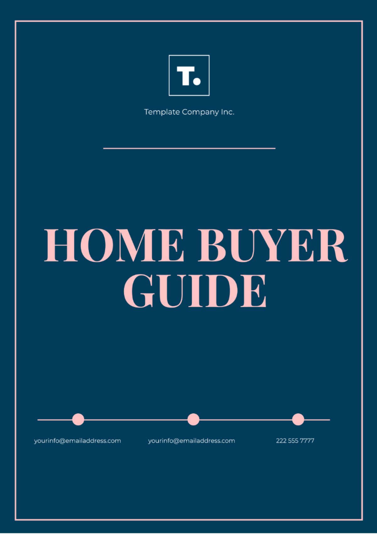 Free Home Buyer Guide Template