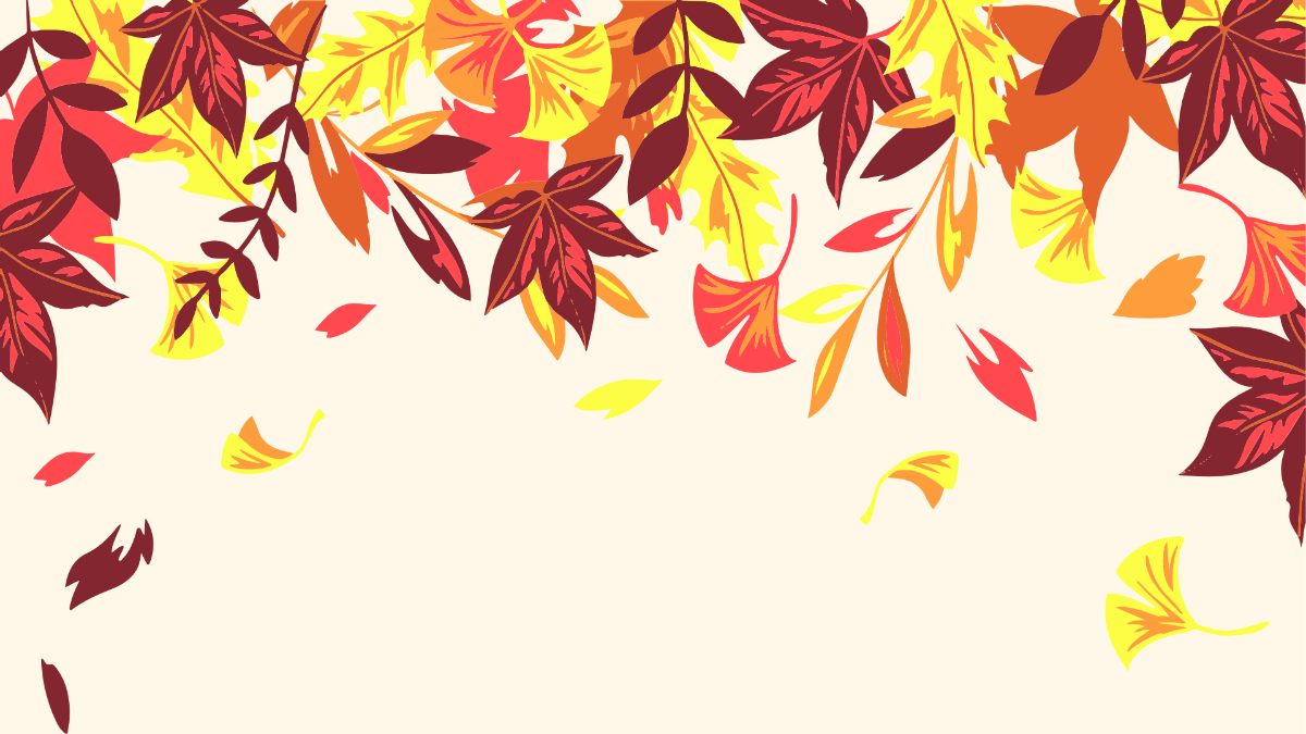 Flower Fall Background