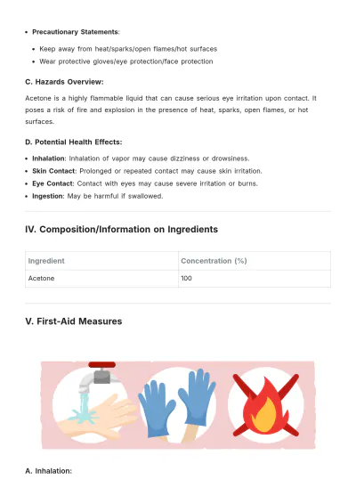 Free Safety Datasheet Template to Edit Online