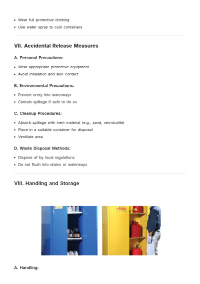 Free Safety Datasheet Template to Edit Online