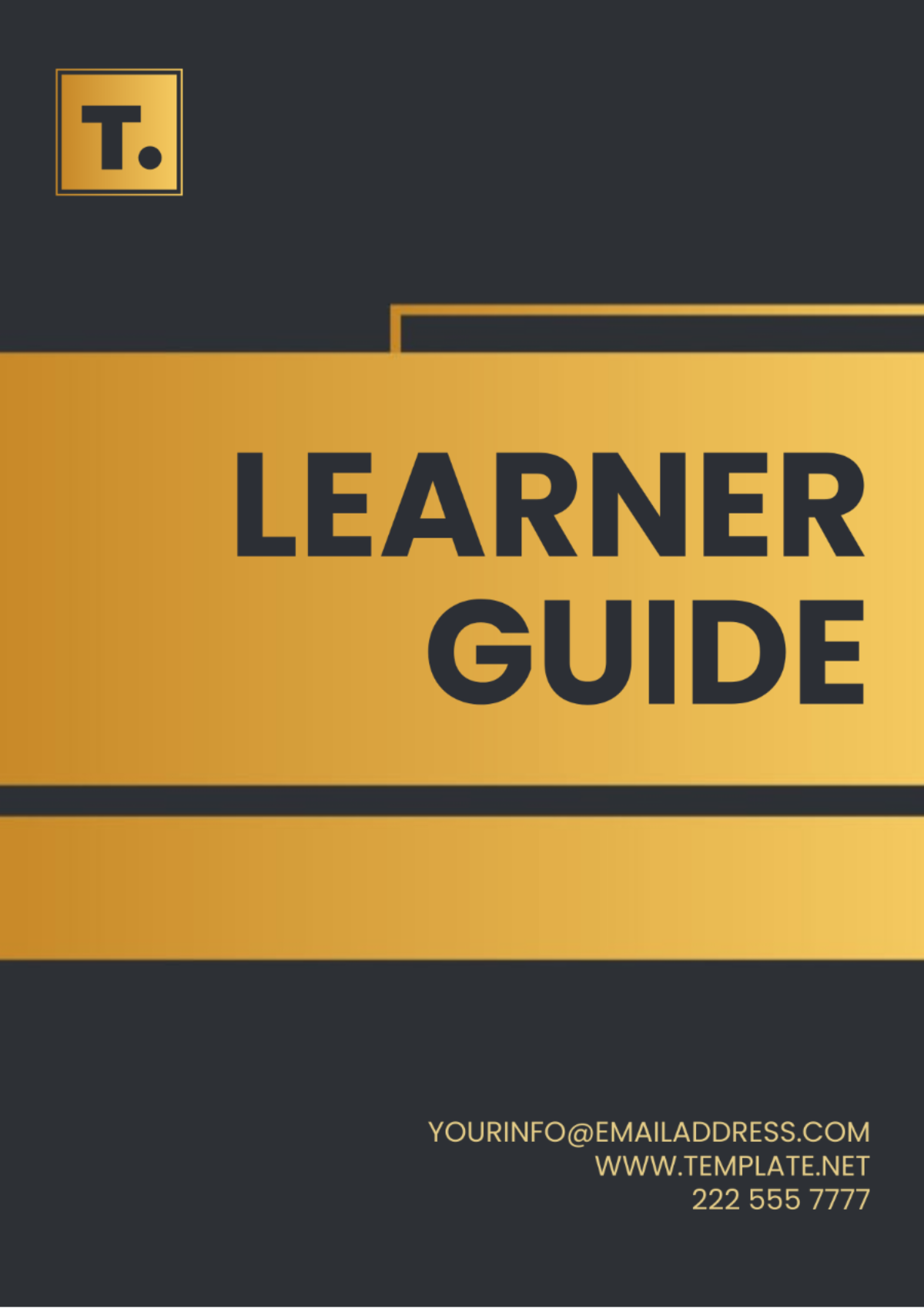 Learner Guide Template - Edit Online & Download