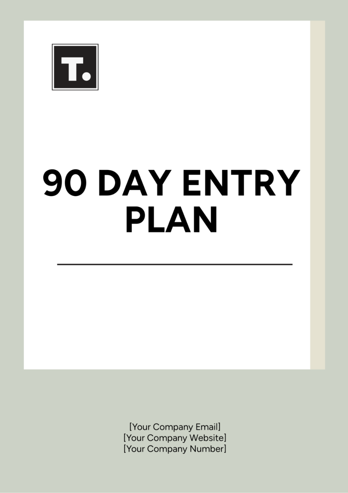 Free 30- 60- 90- Day Plan Template to Edit Online