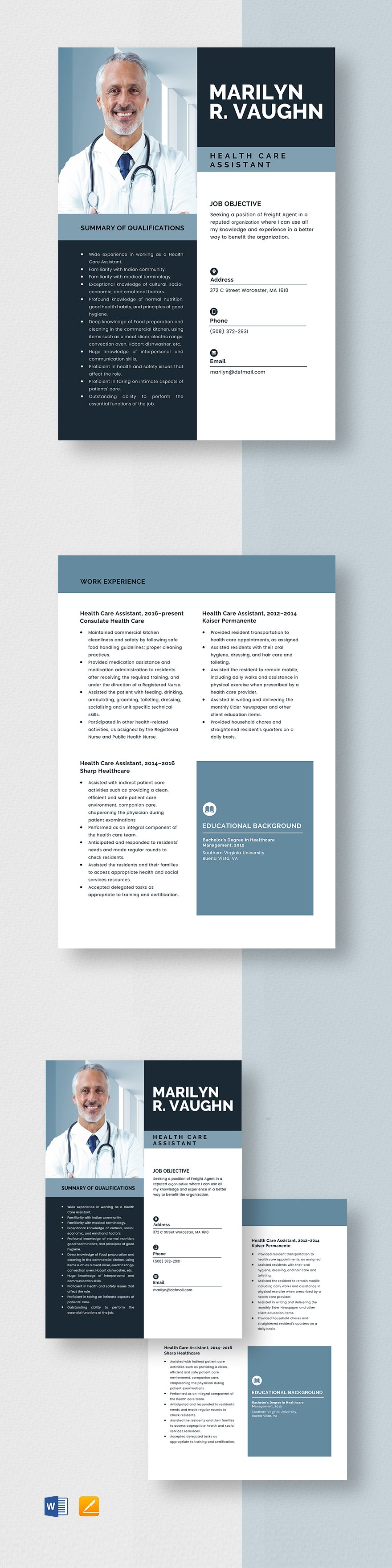 health-care-assistant-resume-template-word-apple-pages-template