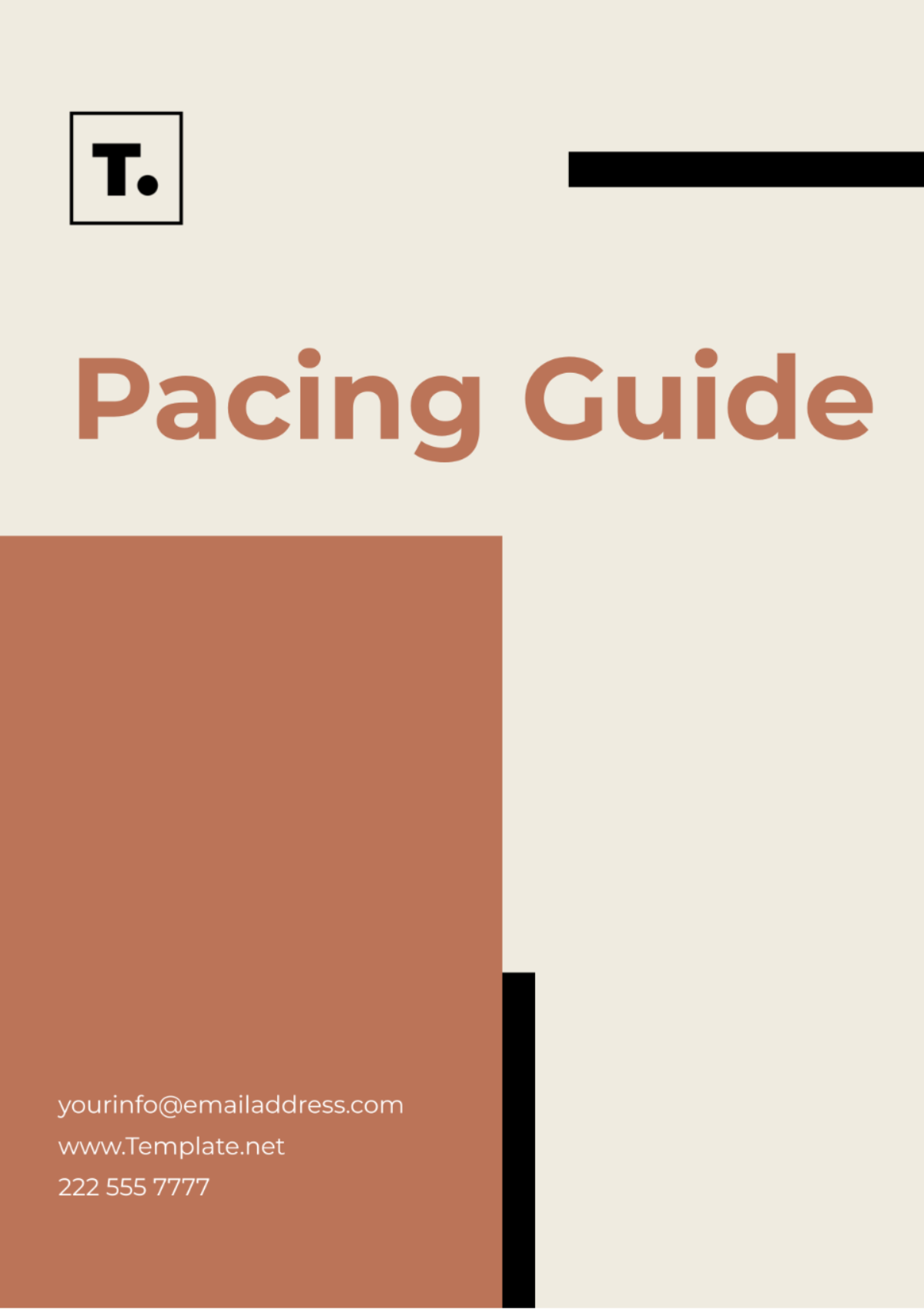 Free Pacing Guide Template