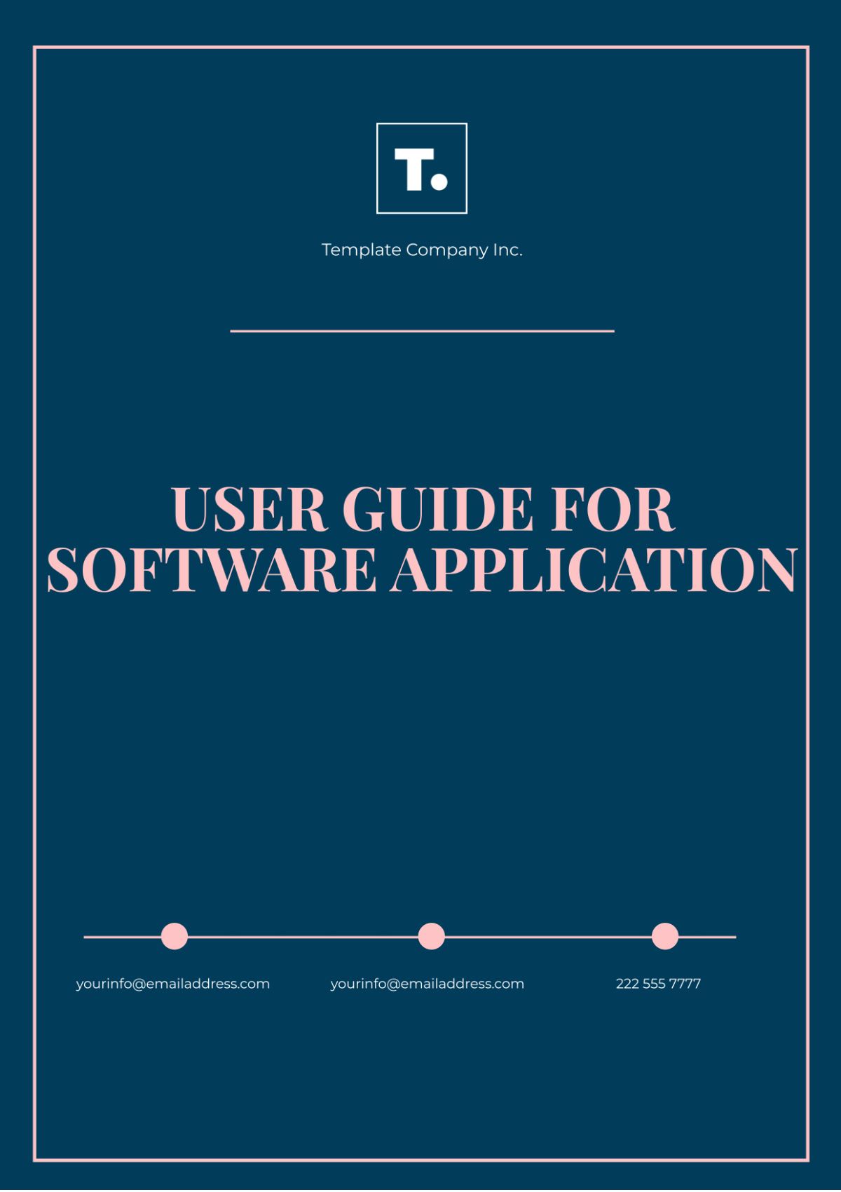 User Guide Template For Software Application - Edit Online & Download