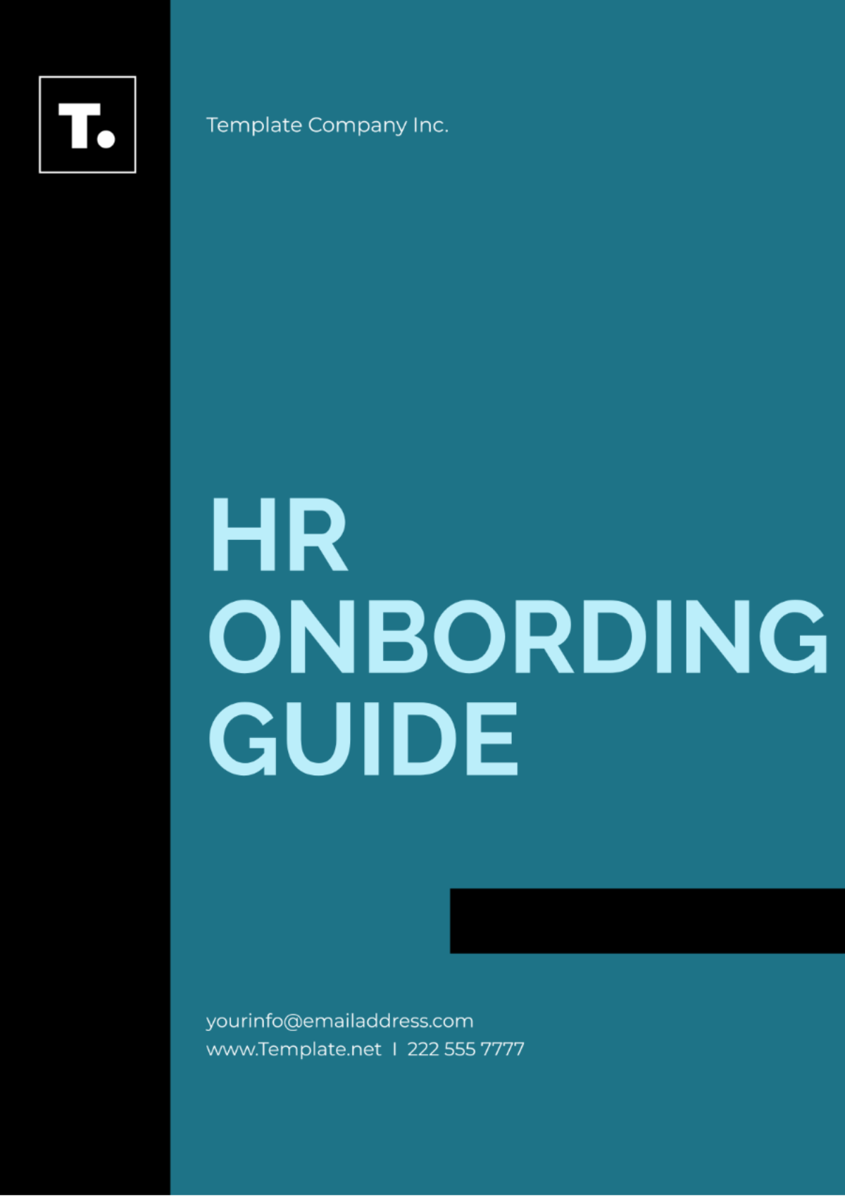 Hr Onboarding Guide Template - Edit Online & Download