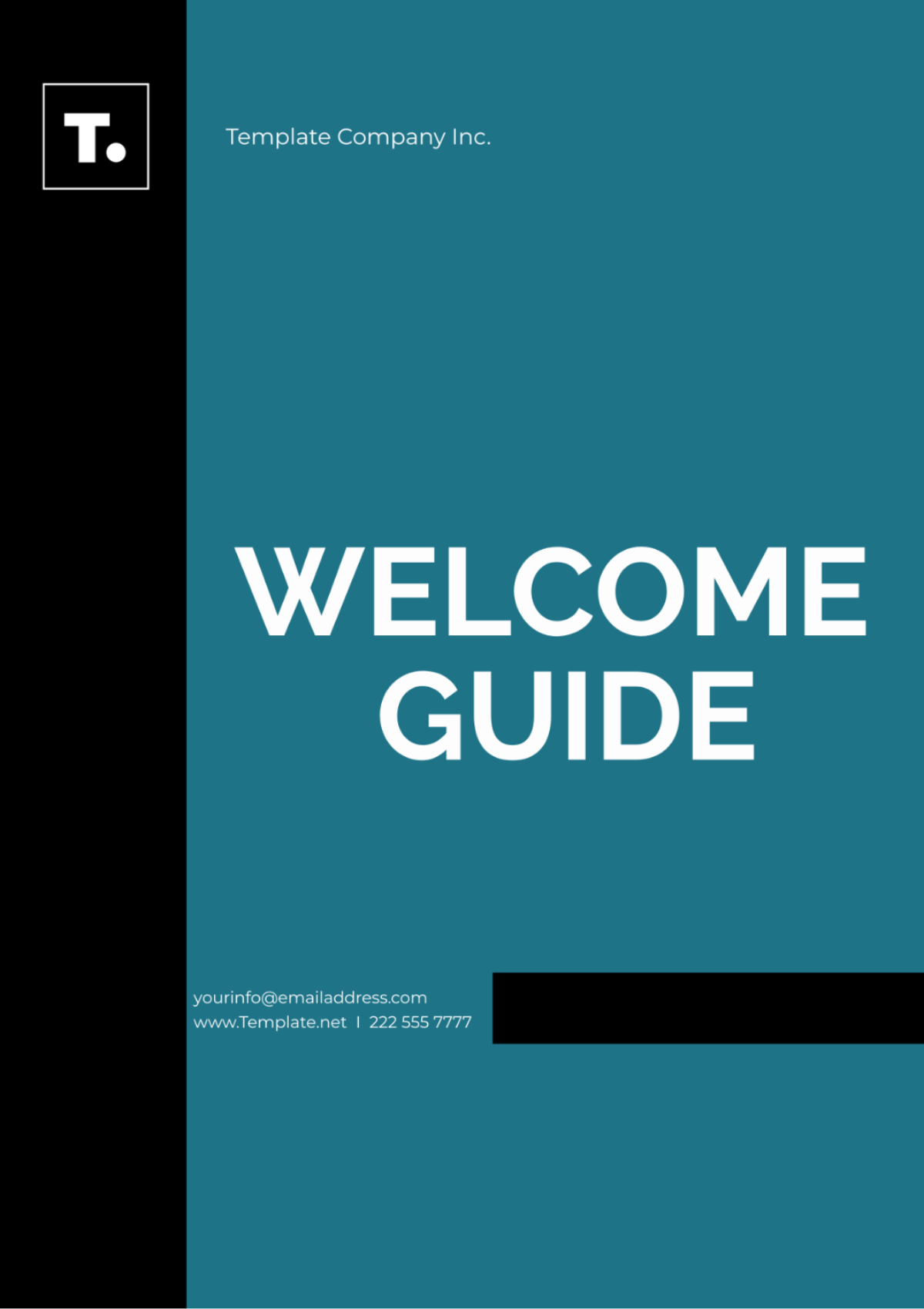 Free Welcome Guide Template