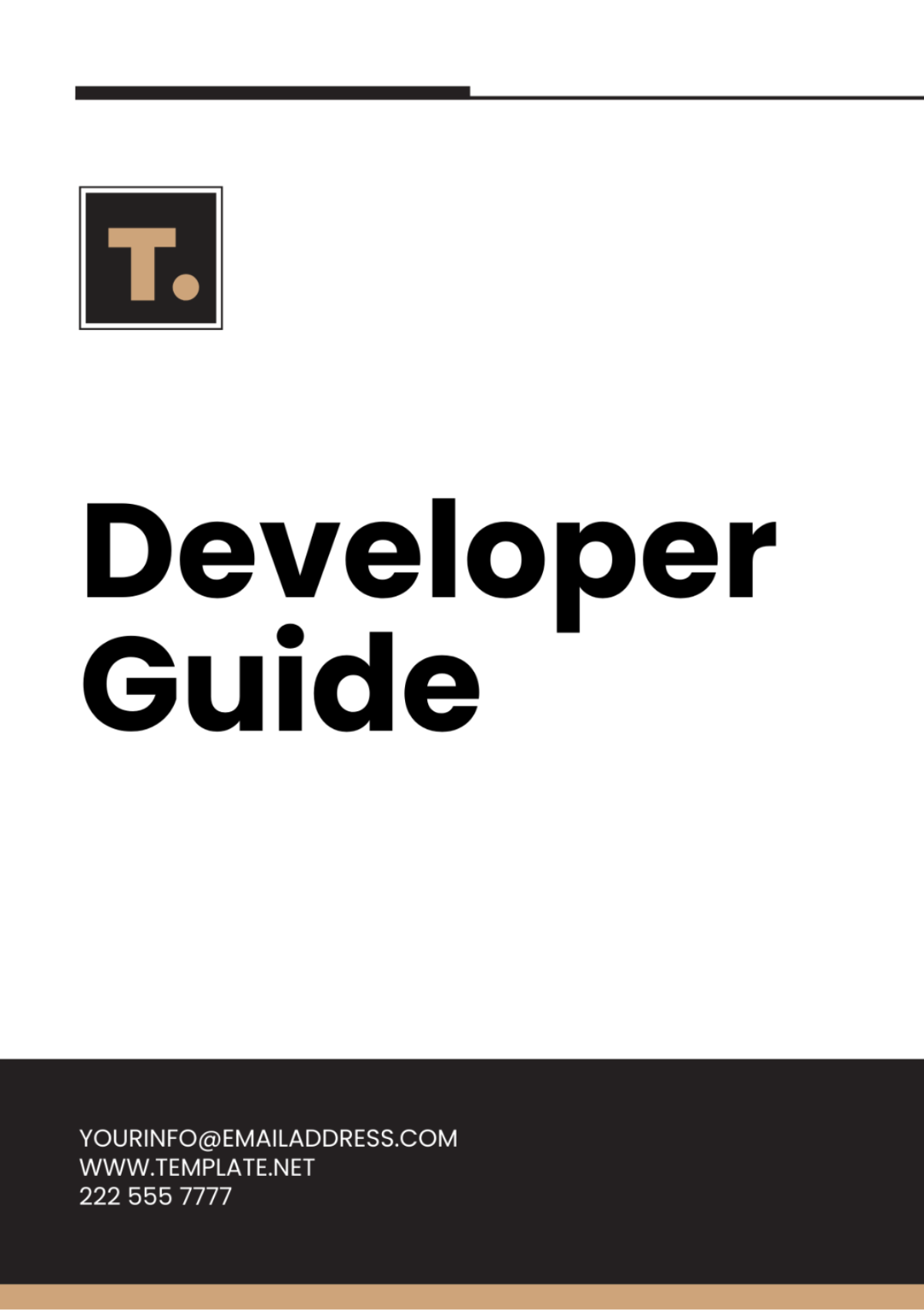 Free Developer Guide Template