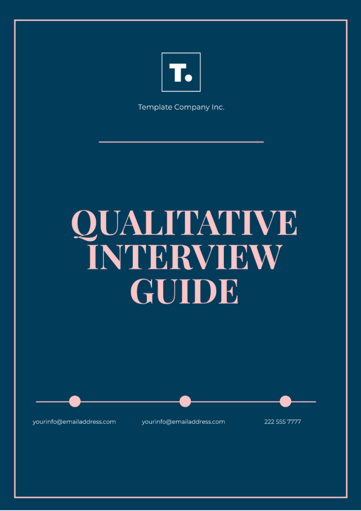 Free Qualitative Interview Guide Template