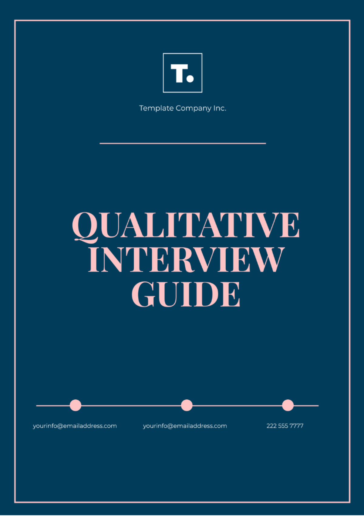 Qualitative Interview Guide Template - Edit Online & Download