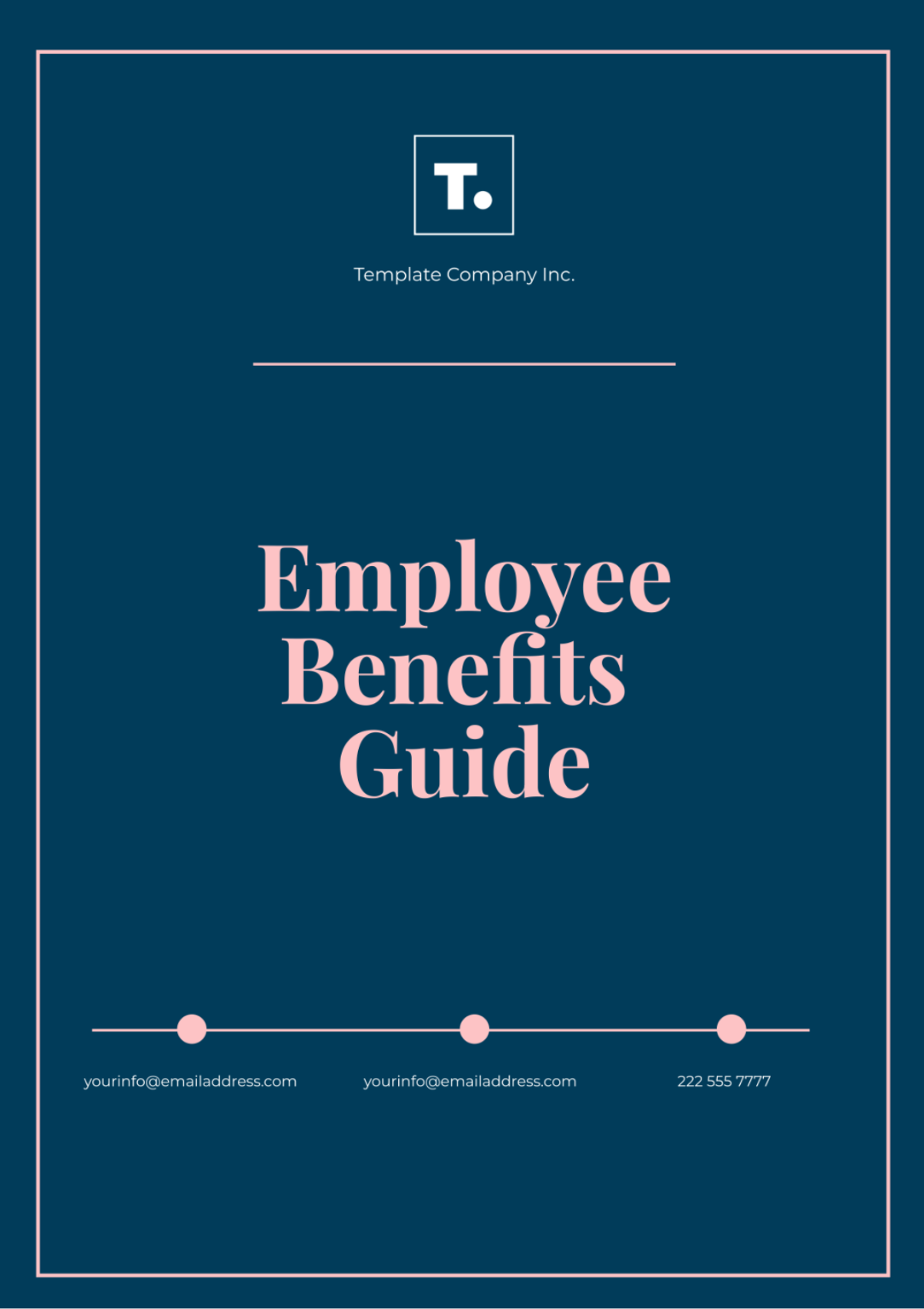 Employee Benefits Guide Template Edit Online & Download Example